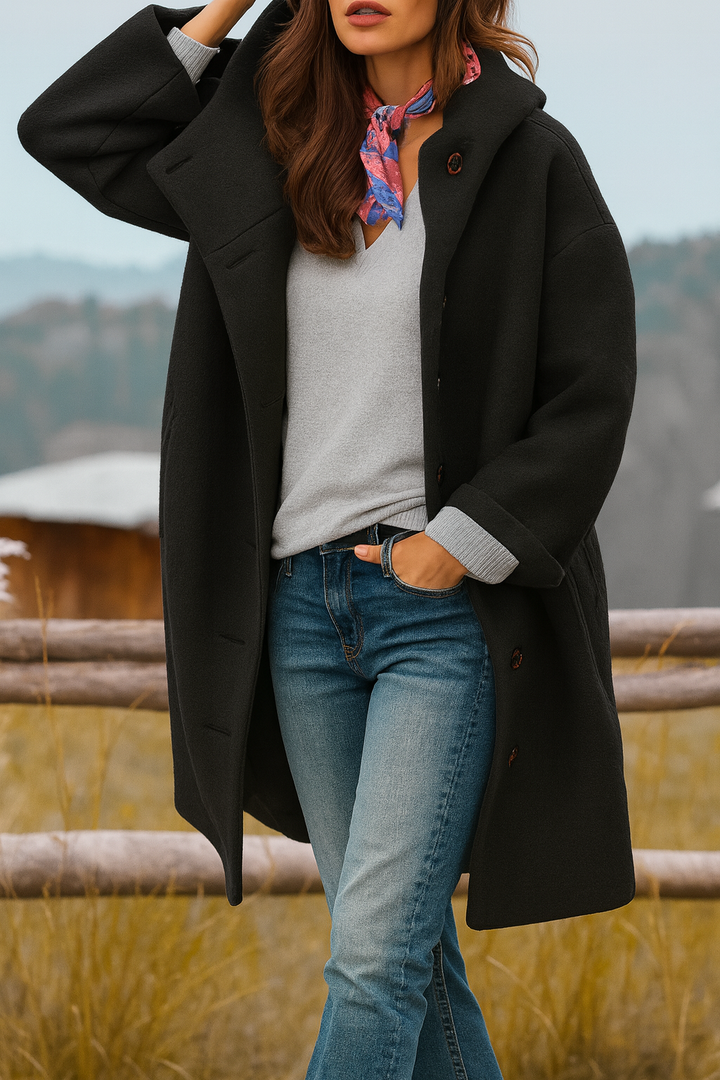 Camille Cannes | manteau du quotidien, mi|long et douillet