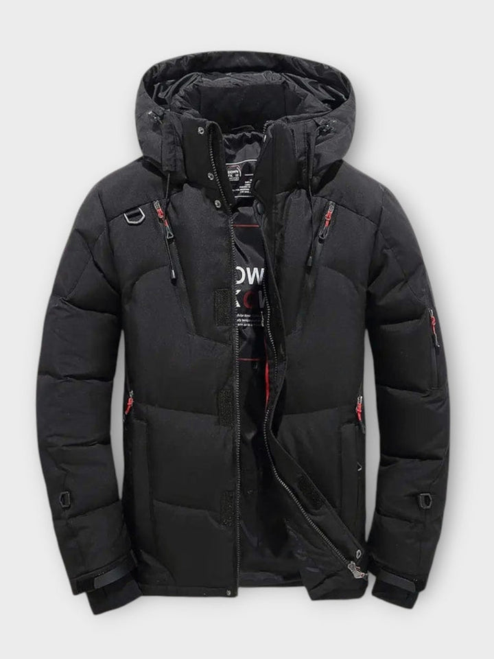 VESTE D'HIVER SOLIDE POUR HOMME