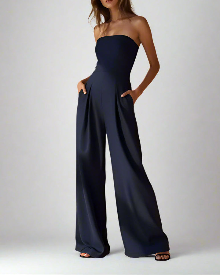 Céleste | Combinaison bustier fluide