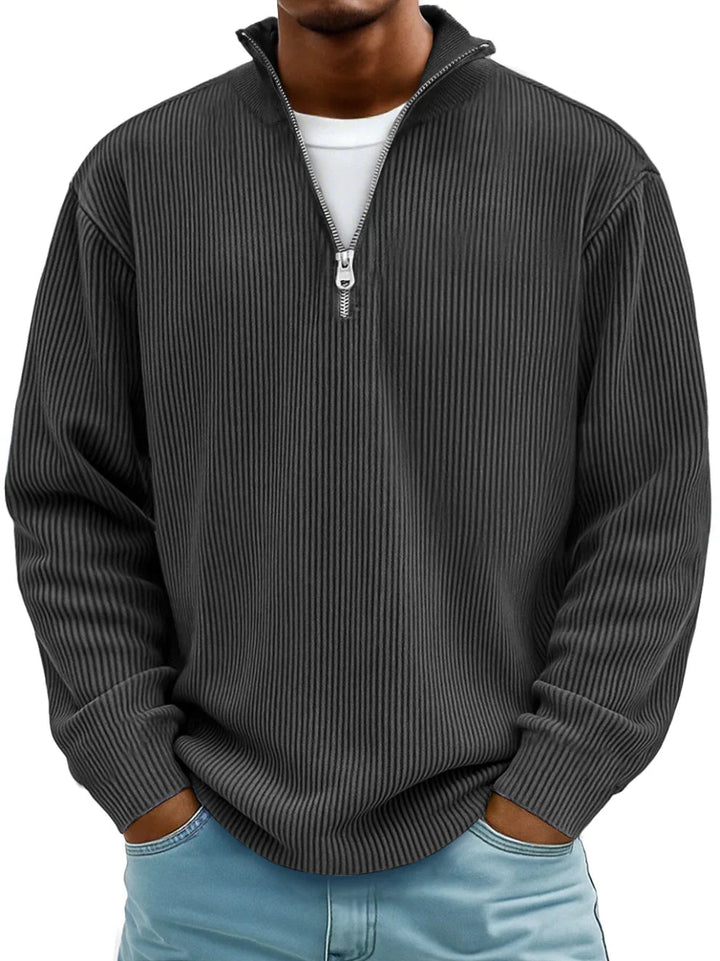 PULL AVEC ZIP TENDANCE
