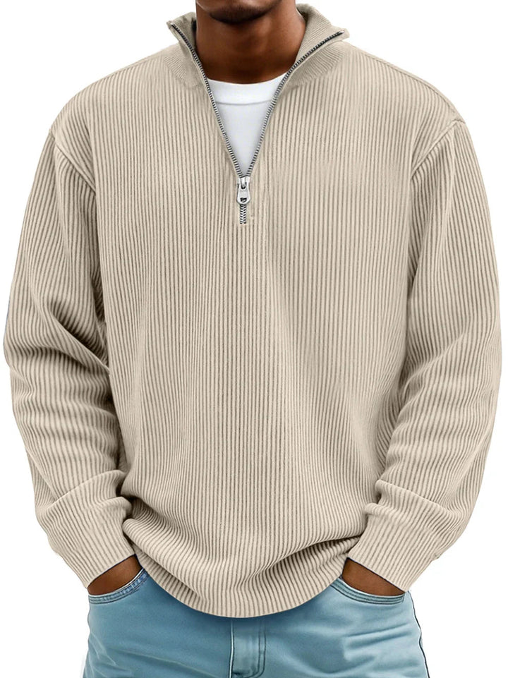 PULL AVEC ZIP TENDANCE