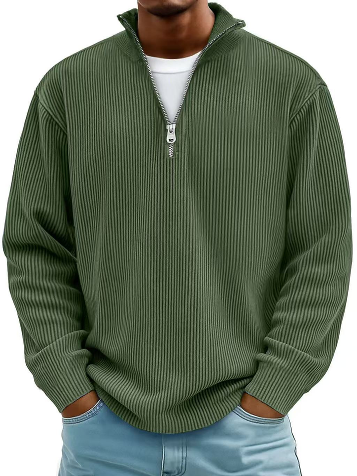 PULL DEMI-ZIP POUR HOMME