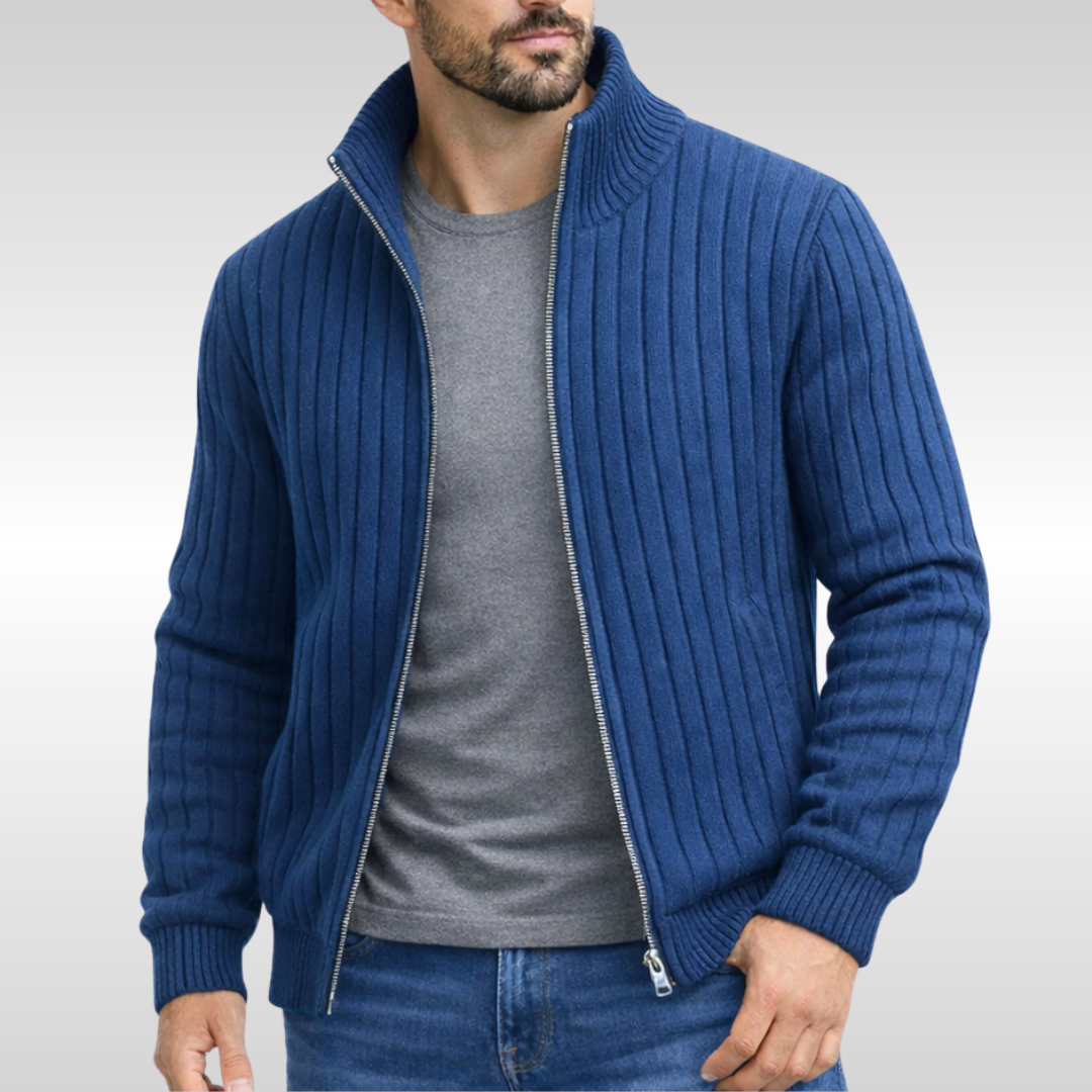 GILET ZIPPÉ ÉLÉGANT CLASSIQUE