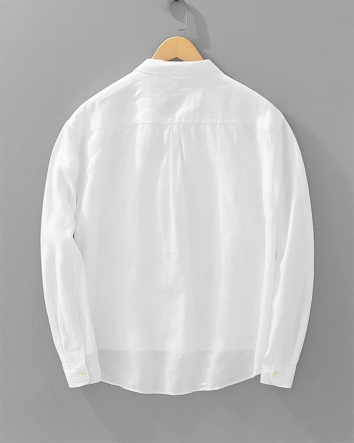 CHEMISE DEMI-PATTE BOUTONNÉE POUR HOMME