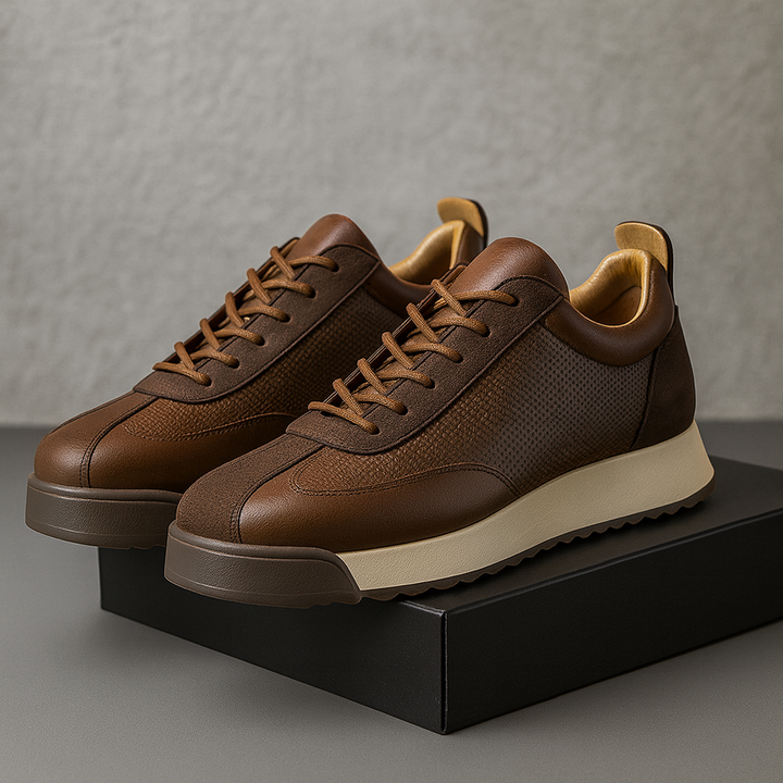 CHAUSSURES EN CUIR POUR HOMMES ÉLÉGANTES