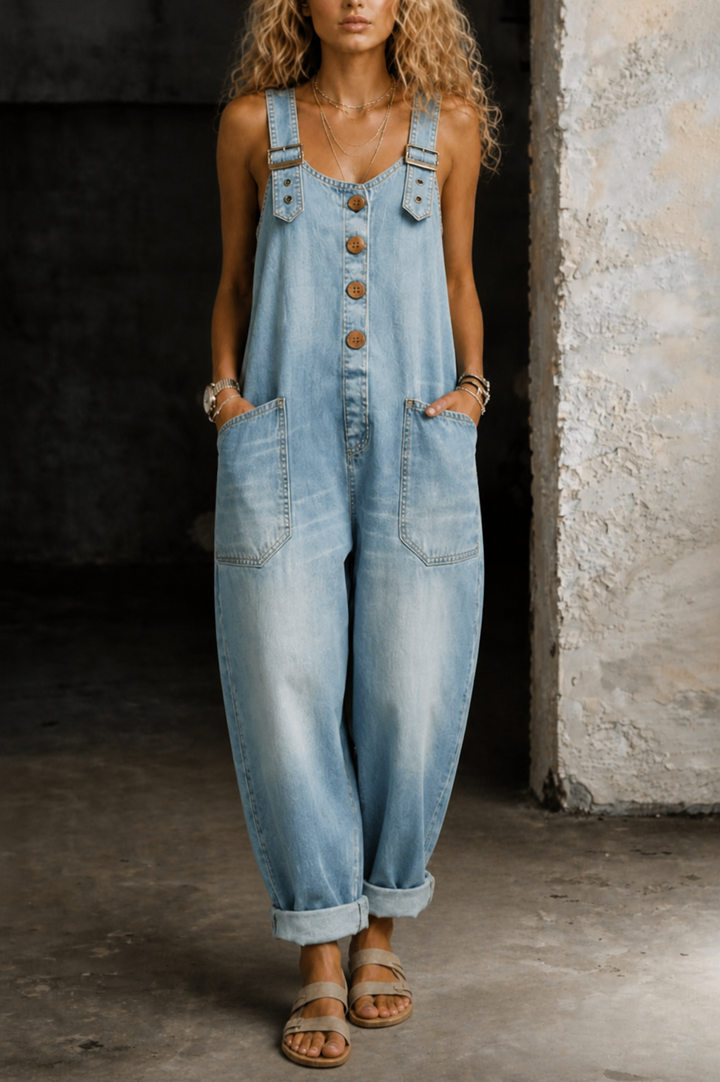 CLOTILDE | Salopette en Jean