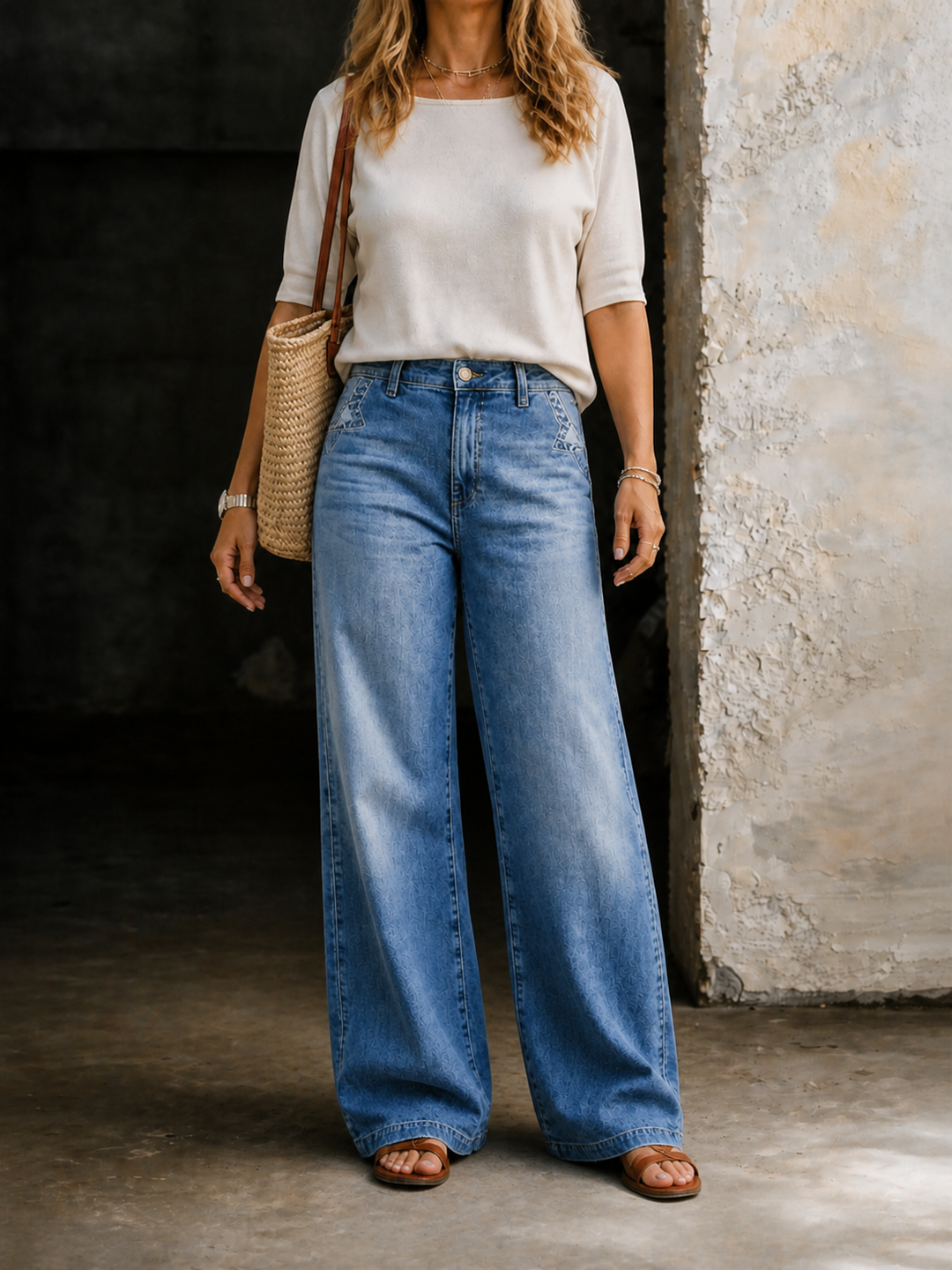 SUZANNE | Jean Taille Haute Vintage