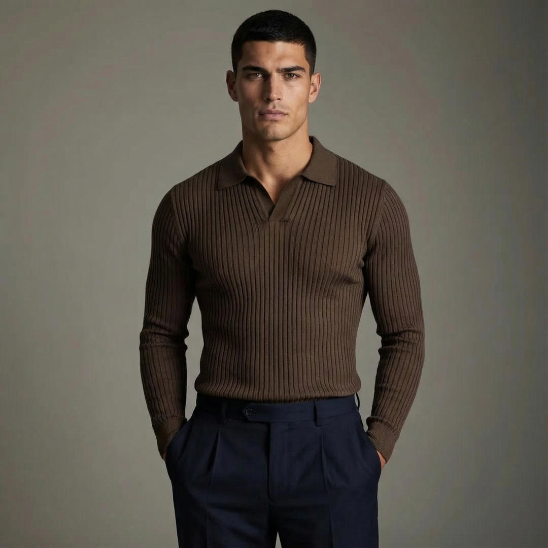 CHEMISE COL OUVERT POUR HOMME