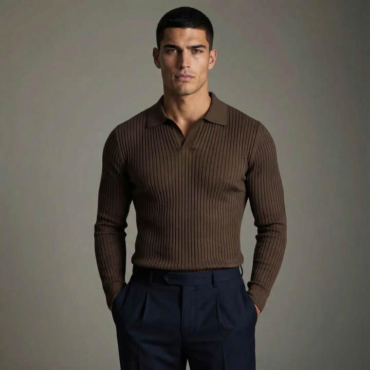 CHEMISE COL OUVERT POUR HOMME