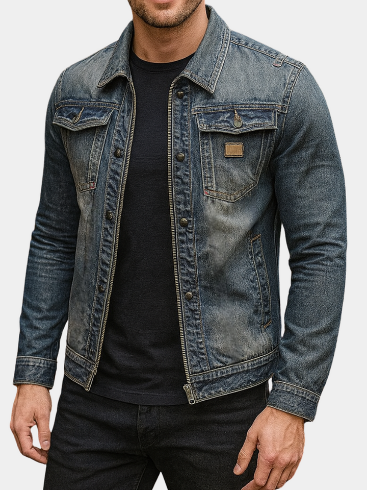VESTE EN DENIM ÉLÉGANTE