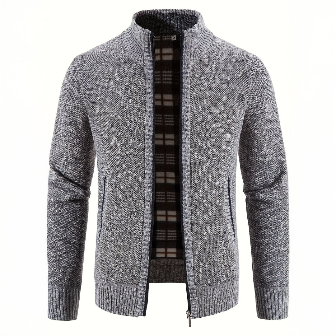 GILET HOMME LUXE AVEC FERMETURE ÉCLAIR