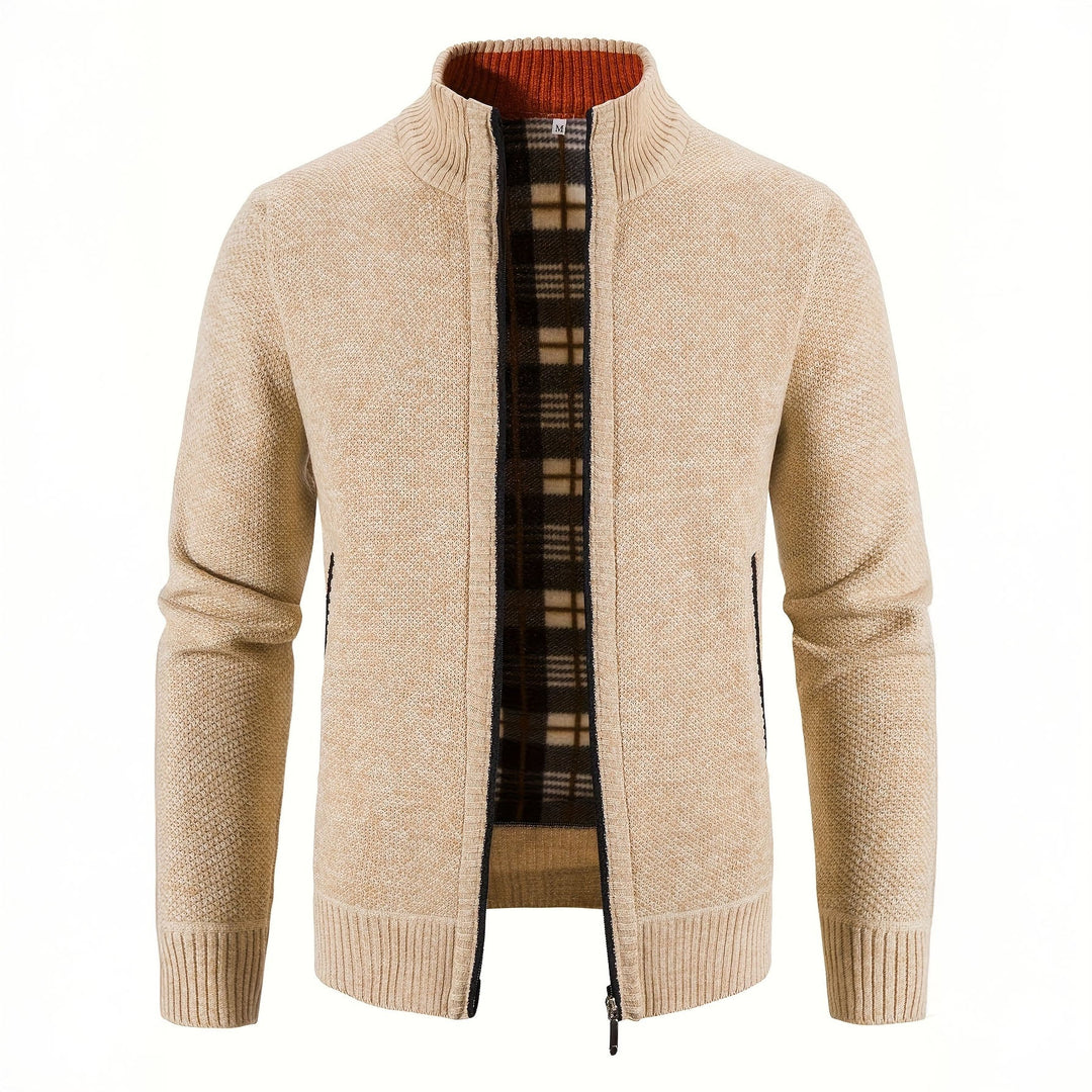 GILET HOMME LUXE AVEC FERMETURE ÉCLAIR