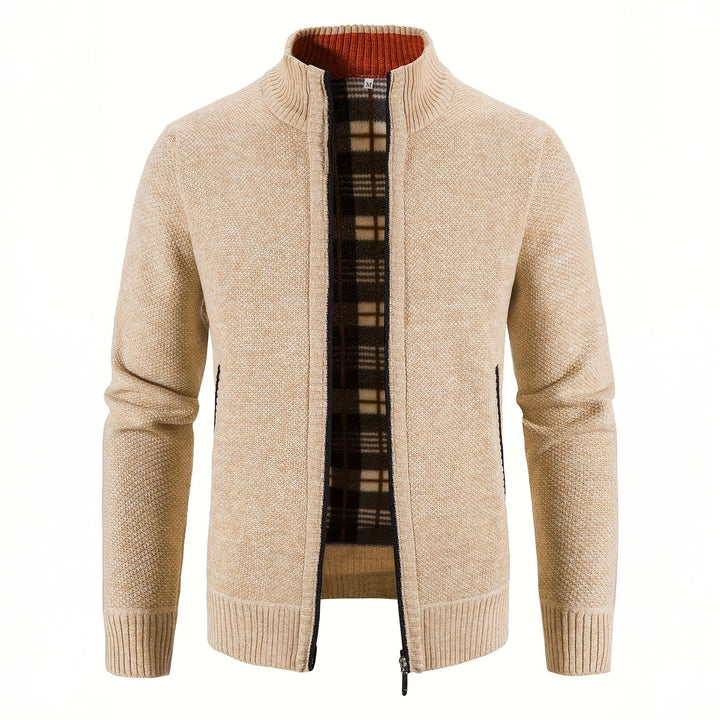 GILET HOMME LUXE AVEC FERMETURE ÉCLAIR