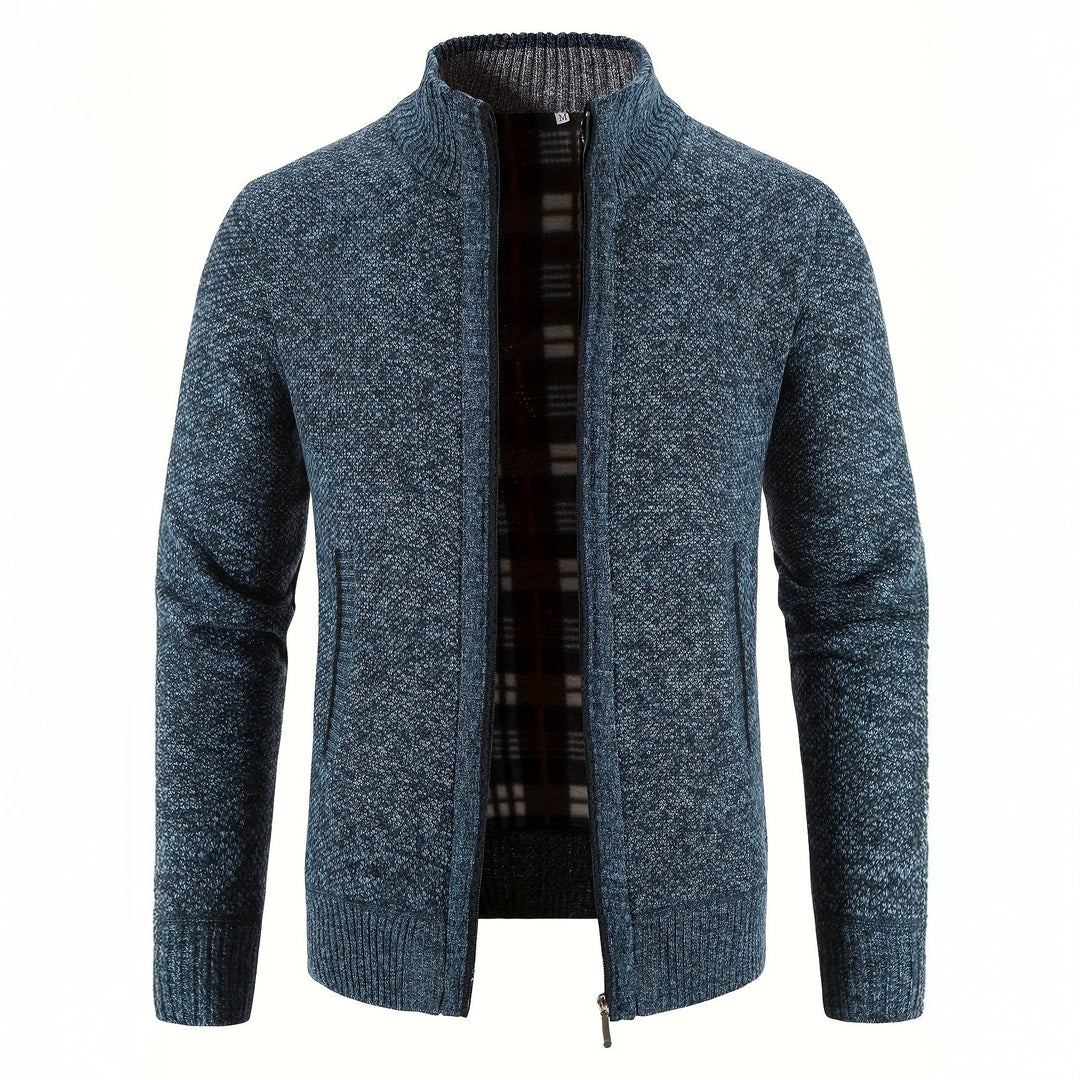GILET HOMME LUXE AVEC FERMETURE ÉCLAIR