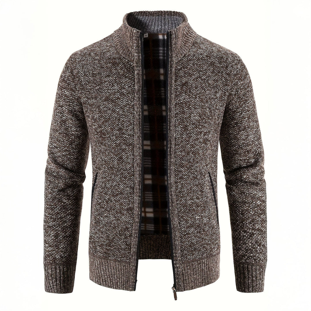 GILET HOMME LUXE AVEC FERMETURE ÉCLAIR