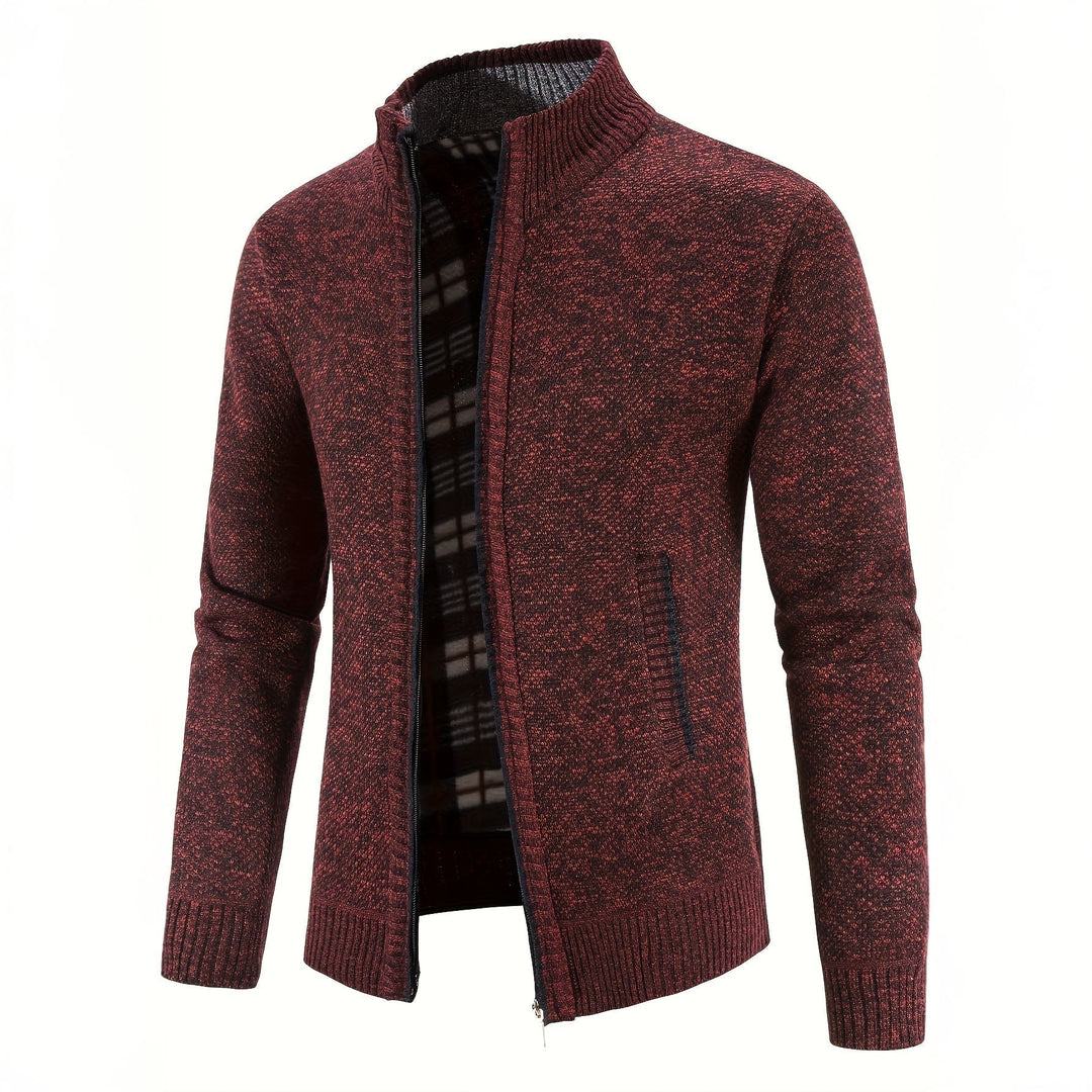 GILET HOMME LUXE AVEC FERMETURE ÉCLAIR