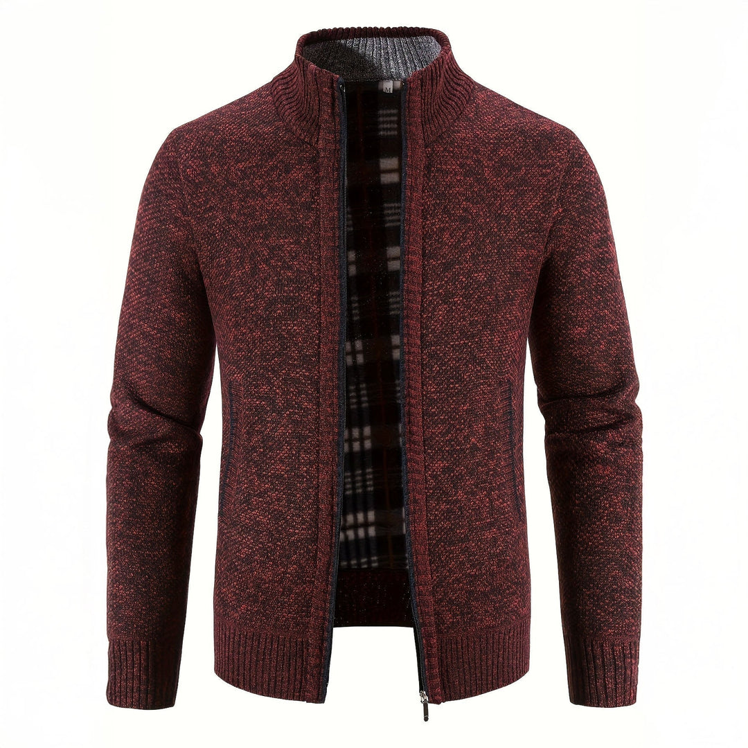GILET HOMME LUXE AVEC FERMETURE ÉCLAIR