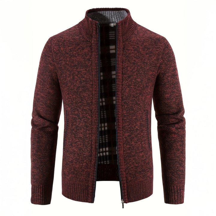 GILET HOMME LUXE AVEC FERMETURE ÉCLAIR