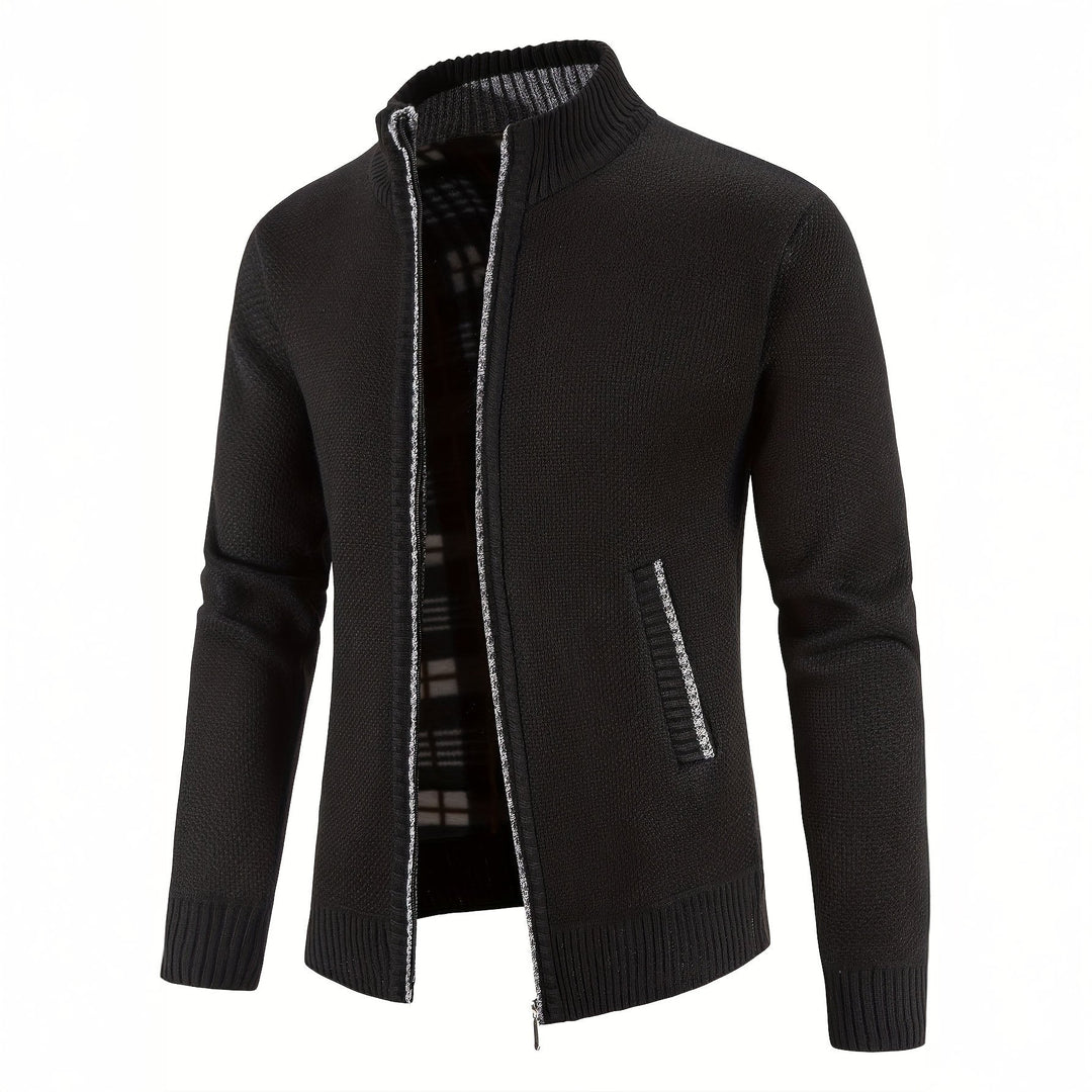 GILET HOMME LUXE AVEC FERMETURE ÉCLAIR