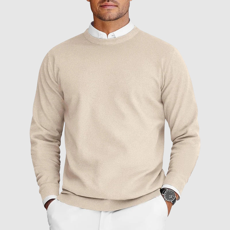 PULL COL ROND POUR HOMMES