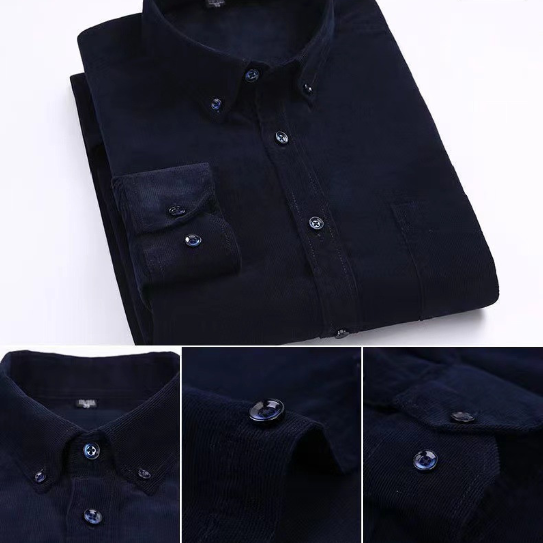 CHEMISE EN VELOURS CÔTELÉ POUR HOMME