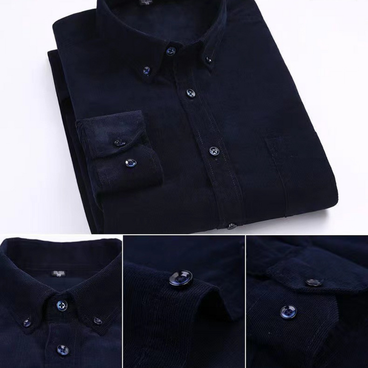 CHEMISE EN VELOURS CÔTELÉ POUR HOMME