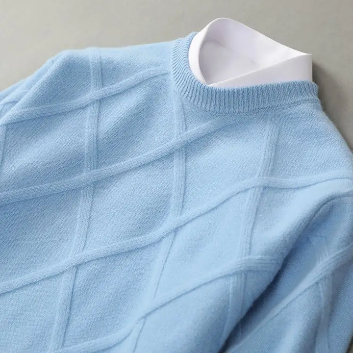 PULL ARGYLE EN CACHEMIRE