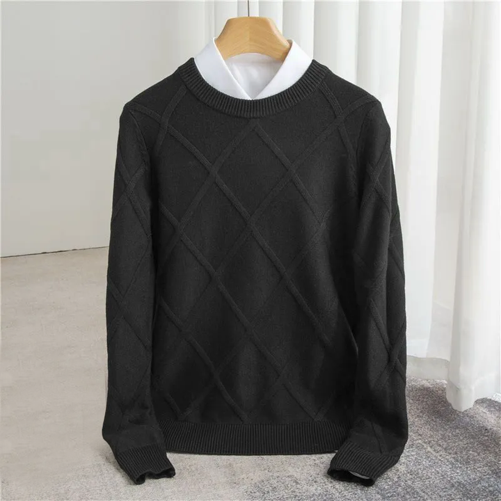 PULL ARGYLE EN CACHEMIRE