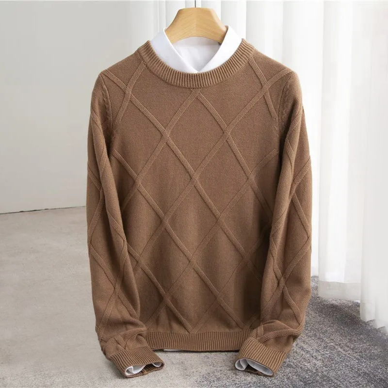 PULL ARGYLE EN CACHEMIRE