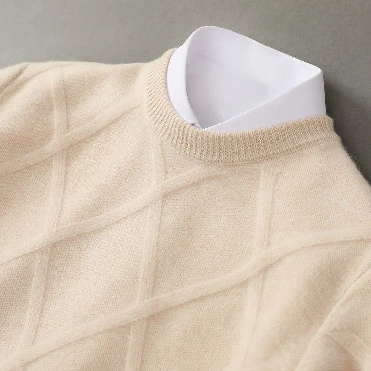 PULL ARGYLE EN CACHEMIRE