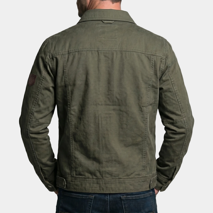 ARTHUR | Veste trucker en coton lavé — coupe vintage