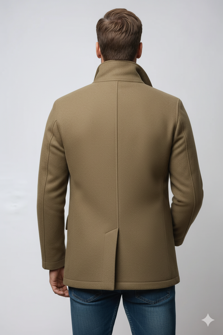 VESTE D'HIVER EN LAINE POUR HOMMES