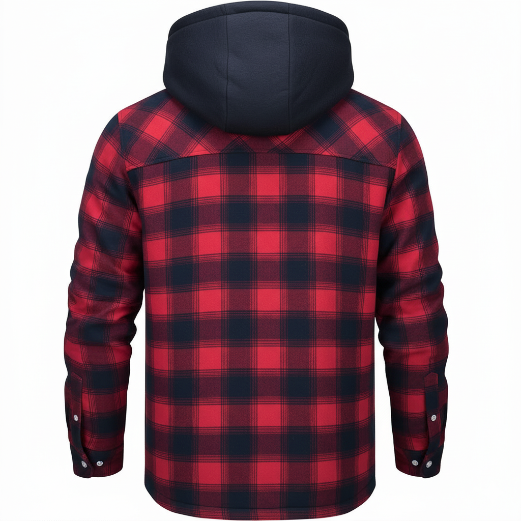 MANTEAU EN LAINE MÉLANGÉE POUR HOMME