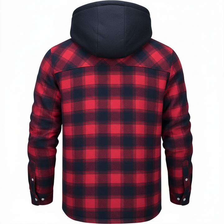 MANTEAU EN LAINE MÉLANGÉE POUR HOMME