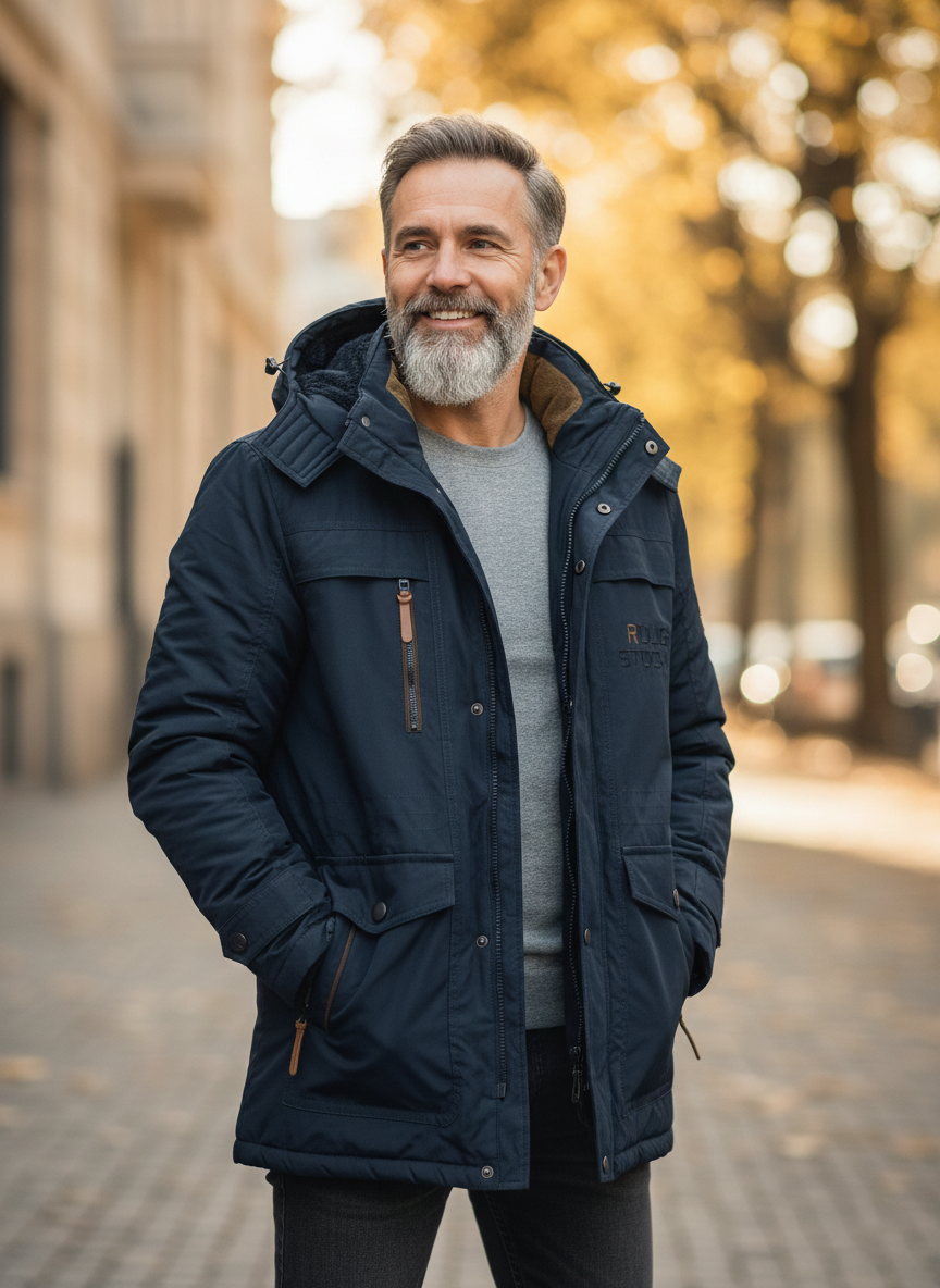 VESTE SHELL HIVER POUR HOMME
