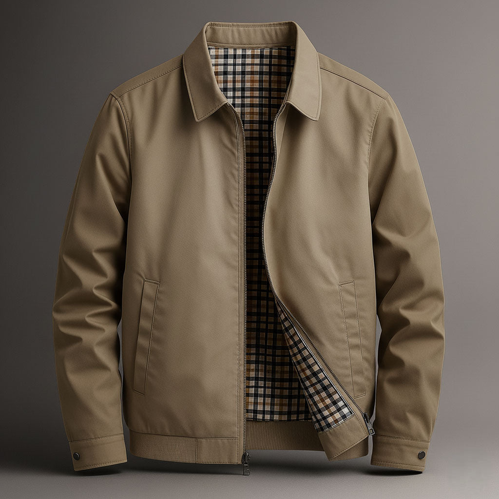VESTE EN COTON POUR HOMME CLASSIQUE
