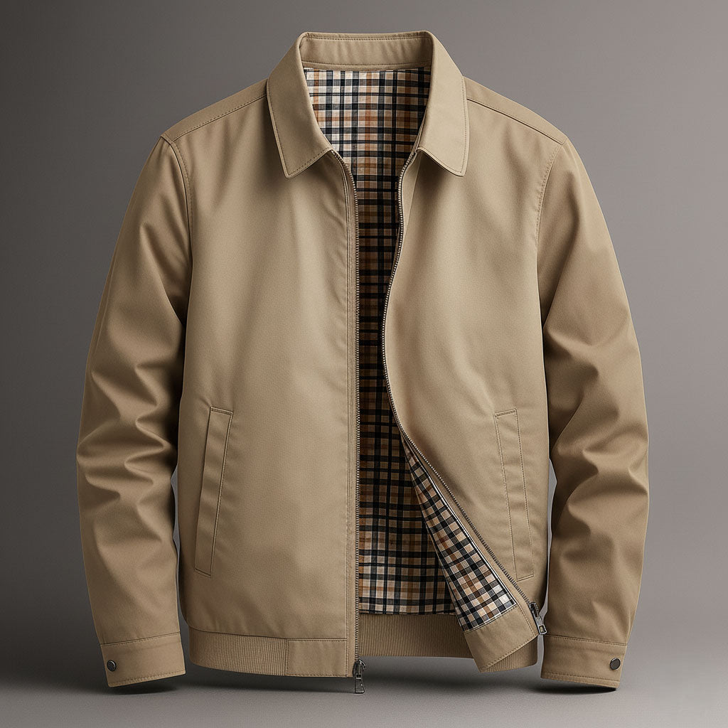 VESTE EN COTON POUR HOMME CLASSIQUE