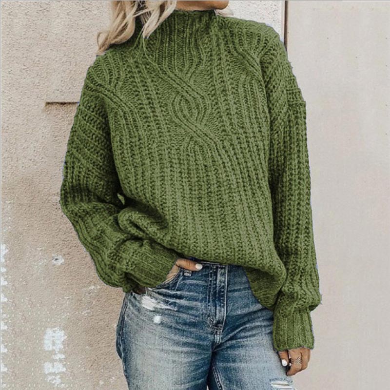 Camille Cannes | Pull à motif torsadé