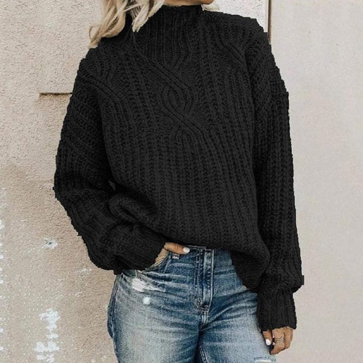 Camille Cannes | Pull à motif torsadé