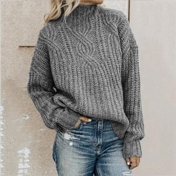 Camille Cannes | Pull à motif torsadé