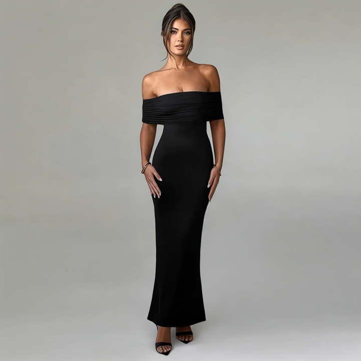 Camille Cannes | Robe Longue Élégante Sans Bretelles