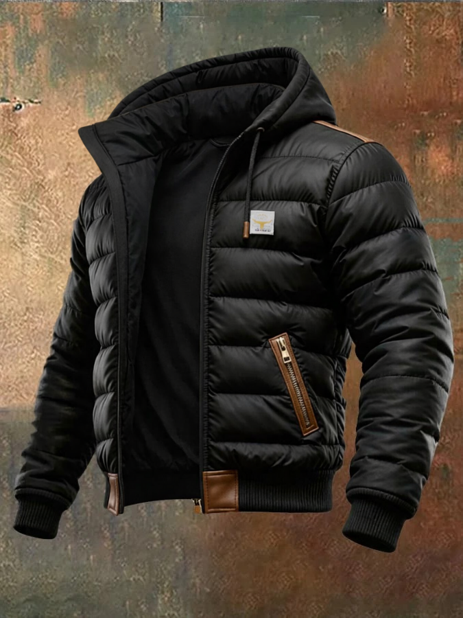 VESTE DOUBLÉE CHAUDE POUR HOMME