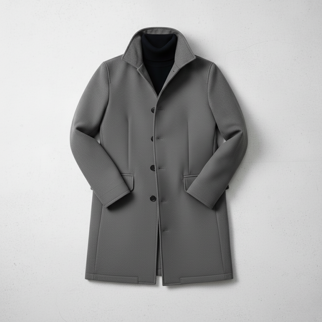 VESTE D'HIVER EN LAINE POUR HOMMES