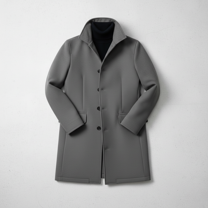 VESTE D'HIVER EN LAINE POUR HOMMES