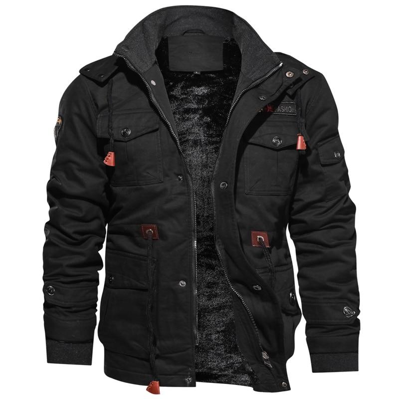 VESTE D'HIVER À DOUBLURE SHERPA POUR HOMME