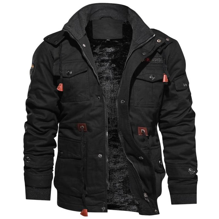 VESTE D'HIVER À DOUBLURE SHERPA POUR HOMME