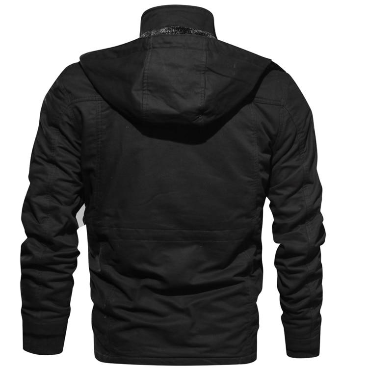 VESTE D'HIVER À DOUBLURE SHERPA POUR HOMME