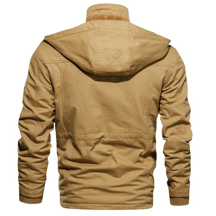 VESTE D'HIVER À DOUBLURE SHERPA POUR HOMME