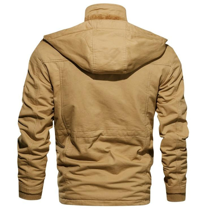 VESTE D'HIVER À DOUBLURE SHERPA POUR HOMME
