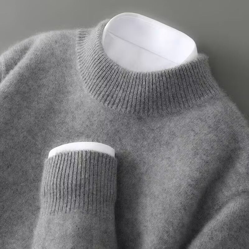 Sylvie | Pull en cachemire col montant